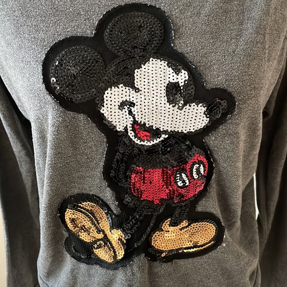 Sequin Mickey Mouse Sweater - Picture 2 of 2